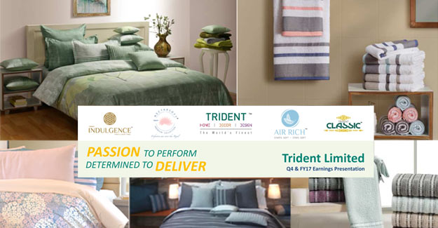 Trident Nets Revenue Growth Of 16% In Q4FY17