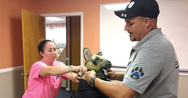 Apollo Beach-Based Nonprofit Provides Protective Wear For Police Dogs