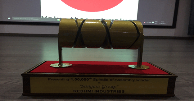 Reshmi Industries Achieves Landmark By Reaching 6 Figures On Sale Of Drum Winders To Sangam