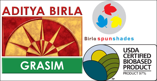 USDA Biobased Certification For Grasim Dope Dyed Fibre Product Birla Spunshades