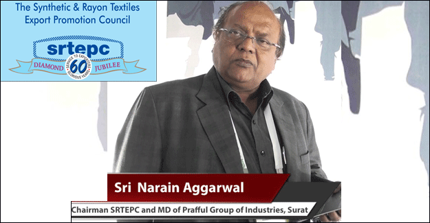 Reduced GST On Manmade Fibres &amp; Yarns To Help Textile Sector: SRTEPC Chairman