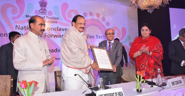 BTRA Bags `Excellence In Innovations In Textile Sector’ Award