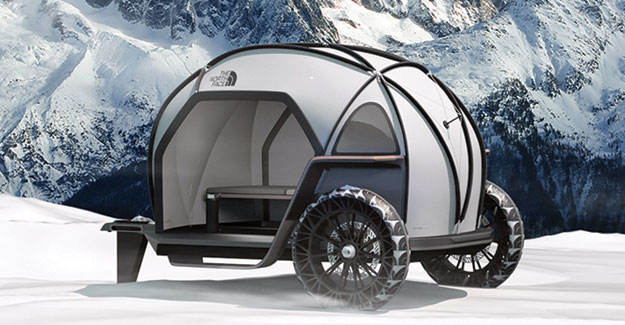 North Face Designs A Camper Out Of Ultralight Fabric